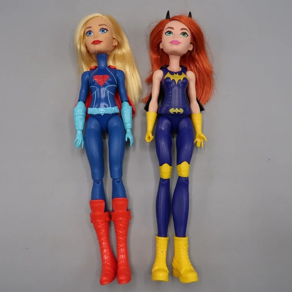 Mattel DC Comics Super Hero Girls Supergirl & Batgirl Doll 12